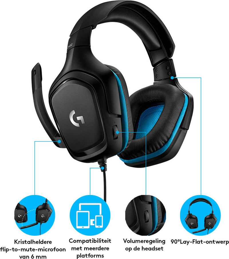 LOGITECH Gamingheadset G432