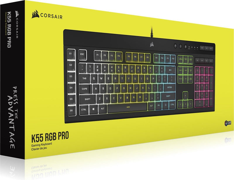 Corsair K55 RGB Pro - Gaming Toetsenbord