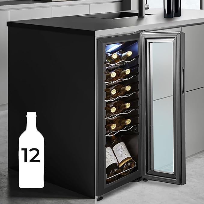 Vinoteca Bolero GrandSommelier 1230 CoolCrystal Compressor