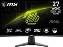 MSI MAG 27CQ6F Quad HD 180Hz Curved VA Gaming monitor