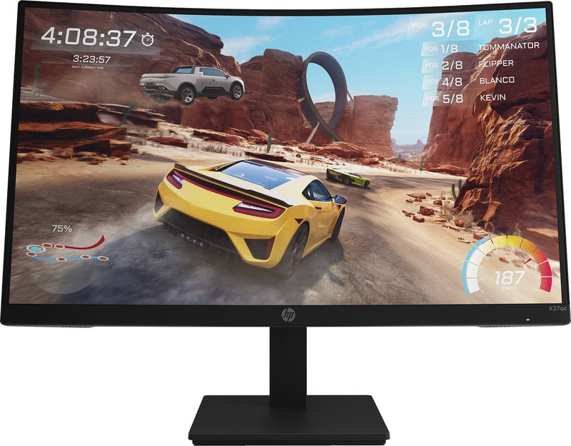 HP X27qc QHD/27"/1MS/2560x1440/165Hz/Gaming monitor